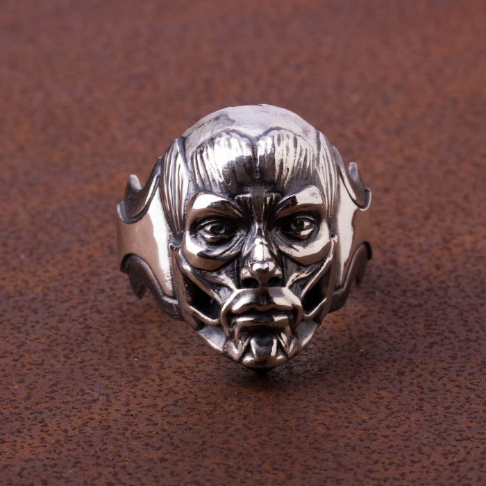 Ring aus 925 Silber Bikerschmuck